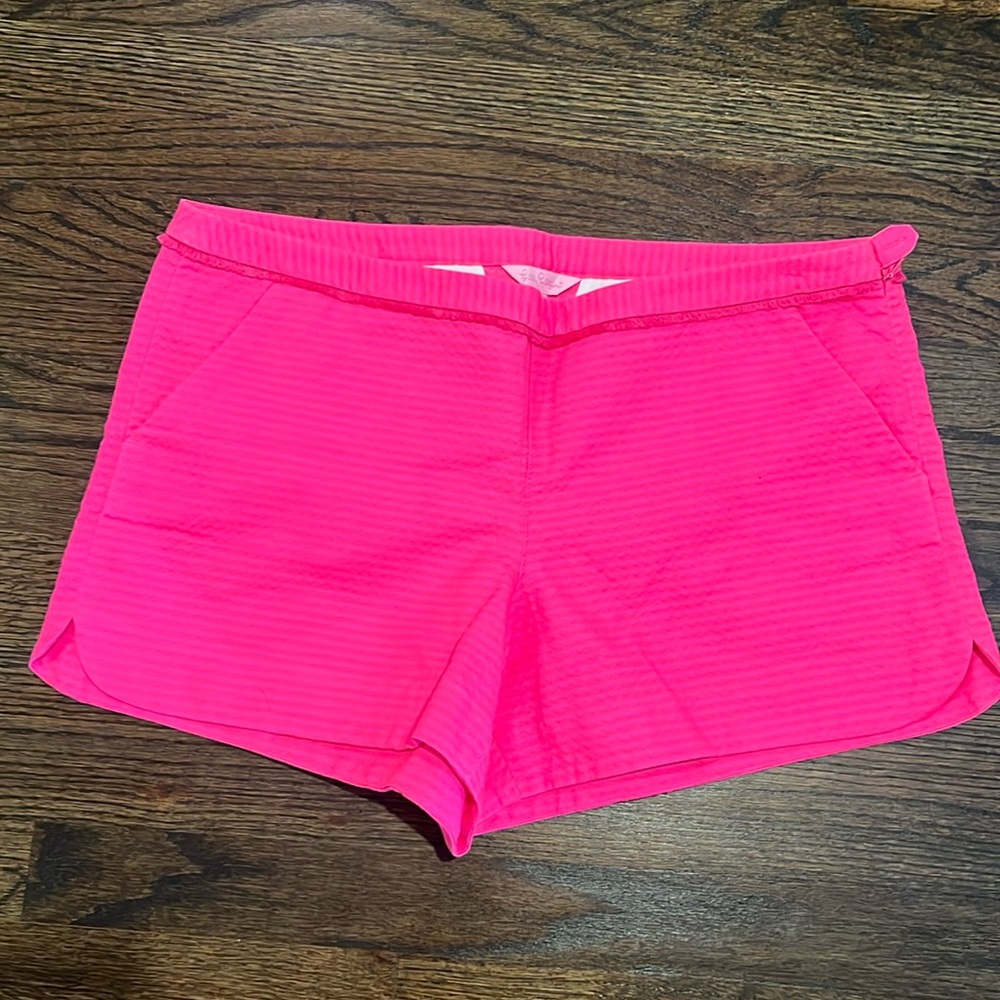 Lilly Pulitzer Hot Pink Ribbed Women's Shorts